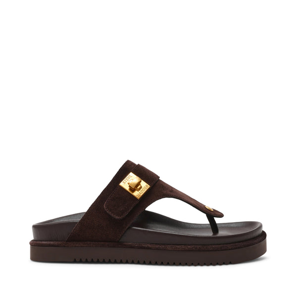 Tuned-In Sandal CHOCOLATE BROWN SUEDE